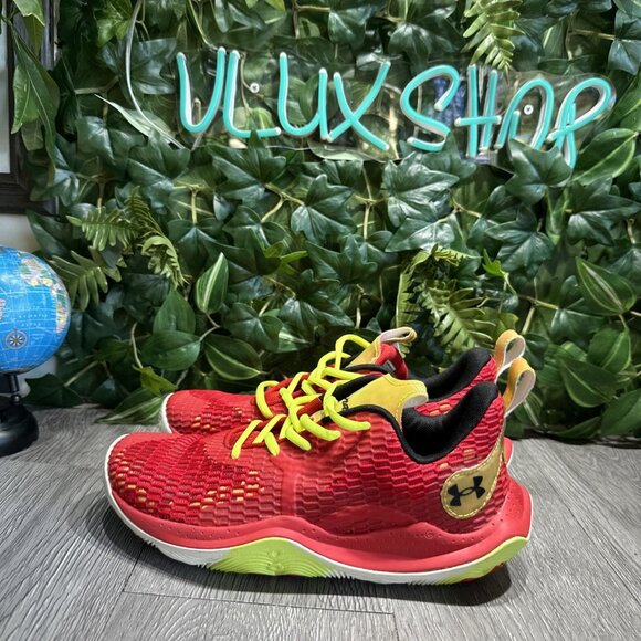 Under Armour Anatomix Spawn 3 CLRSHFT Red Basketball Shoe 3024777-600 W8.5/M7 main image 10
